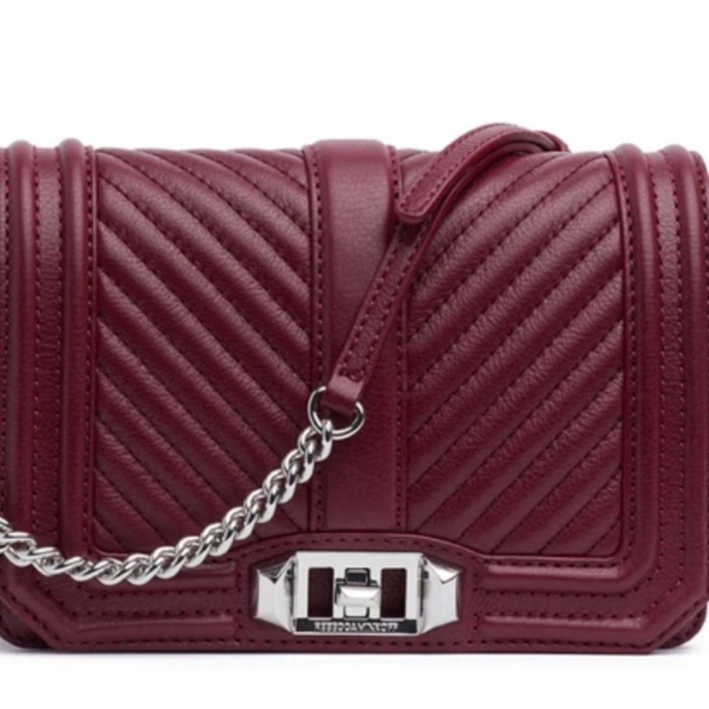 Rebecca Minkoff Chevron Quilted Small Crossbody